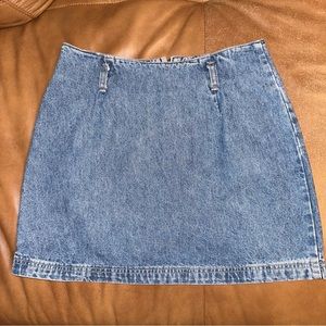 Xhilaration denim mini-skirt vintage made in USA size S